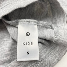 Load image into Gallery viewer, Unisex Target, grey marle roll neck top / skivvy, GUC, size 5,  