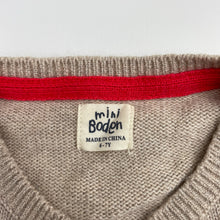 Load image into Gallery viewer, Girls Mini Boden, soft feel knit wool blend cardigan, EUC, size 6-7,  