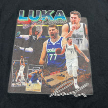 Load image into Gallery viewer, Boys Gildan, black cotton Luka Doncic tee / top, Sz: M, armpit to armpit: 43cm, EUC, size 10-12,  