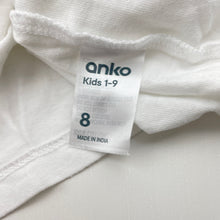 Load image into Gallery viewer, Girls Anko, cotton long sleeve tee / top, hearts, GUC, size 8,  
