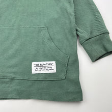 Load image into Gallery viewer, Boys KID, khaki waffle long sleeve hooded top, GUC, size 2,  