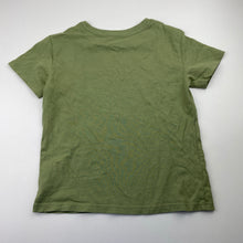 Load image into Gallery viewer, Boys Anko, green cotton tee / top, dinosaurs, EUC, size 5,  