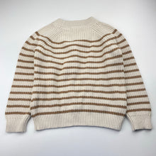 Load image into Gallery viewer, Unisex Country Road, striped knitted cotton sweater / jumper, EUC, size 6,  