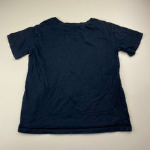 Load image into Gallery viewer, Girls Anko, navy cotton tee / top, butterflies, GUC, size 9,  