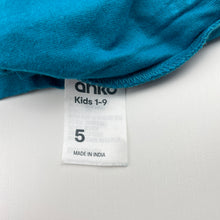 Load image into Gallery viewer, Unisex Anko, cotton tee / top, stars, GUC, size 5,  