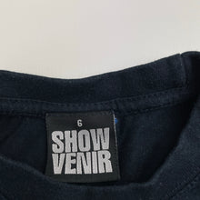 Load image into Gallery viewer, Boys SHOW VENIR, navy cotton tee / top, jousting, FUC, size 6,  