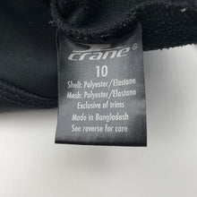 Load image into Gallery viewer, Unisex Crane, fleece lined zip up hooded track top, FUC, size 10,  