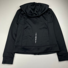 Load image into Gallery viewer, Unisex Crane, fleece lined zip up hooded track top, FUC, size 10,  