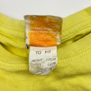 Boys Nickelodeon, Sponge Bob Square Pants cotton tee / top, FUC, size 5,  