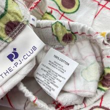 Load image into Gallery viewer, Girls THE PJ CLUB, flannel cotton pyjamas, avocado, GUC, size 8,  