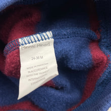 Load image into Gallery viewer, Boys Minnie Minors, fleece lined hoodie sweater, GUC, size 2-3,  