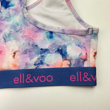 Load image into Gallery viewer, Girls Elle &amp; Voo, cropped sports / activewear top, no size, armpit to armpit: 31cm, GUC, size 8-9,  