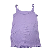 Load image into Gallery viewer, Girls Favourites, purple cotton singlet top, GUC, size 8,  