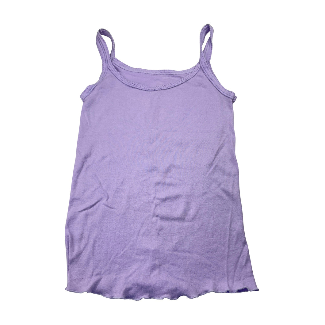 Girls Favourites, purple cotton singlet top, GUC, size 8,  