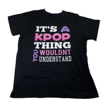 Load image into Gallery viewer, Unisex LAT Apparel, cotton tee / top, K POP, Sz: M, armpit to armpit: 40cm, GUC, size 8-9,  