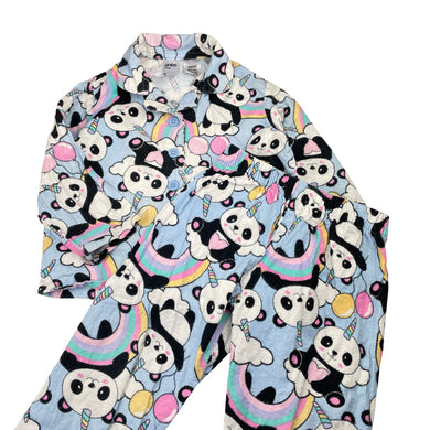 Girls Anko, flannel cotton pyjamas, pandas, GUC, size 2,  