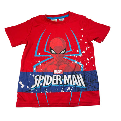Boys Marvel, Spiderman soft feel pyjama tee / top, EUC, size 6,  