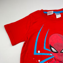 Load image into Gallery viewer, Boys Marvel, Spiderman soft feel pyjama tee / top, EUC, size 6,  