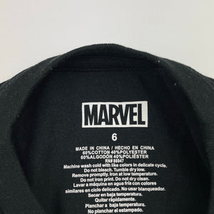 Boys Marvel, Spiderman embroidered tee / top, GUC, size 6,  