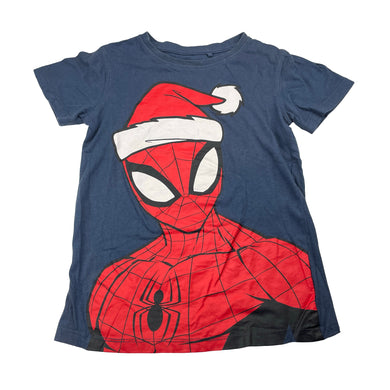 Boys Marvel, Spiderman Christmas tee / top, FUC, size 6,  