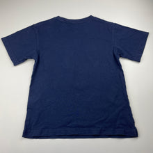Load image into Gallery viewer, Boys Uniqlo, Minecraft navy cotton tee / top, EUC, size 5-6,  