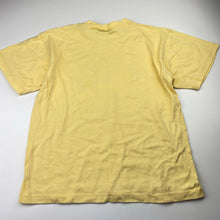 Load image into Gallery viewer, Unisex DAVRIC, yellow cotton tee / top, crocodile, EUC, size 12,  