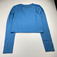 Load image into Gallery viewer, Girls Target, organic cotton blend cropped long sleeve top, EUC, size 14,  