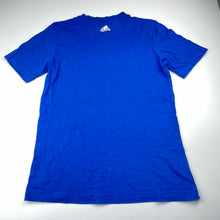 Load image into Gallery viewer, Boys Adidas, blue cotton tee / top, GUC, size 11-12,  