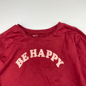 Girls Anko, cotton long sleeve tee / top, EUC, size 7,  