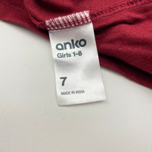 Load image into Gallery viewer, Girls Anko, cotton long sleeve tee / top, EUC, size 7,  
