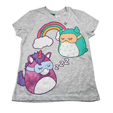 Girls Original Squishmallows, pyjama tee / top, GUC, size 8,  