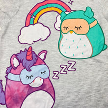 Load image into Gallery viewer, Girls Original Squishmallows, pyjama tee / top, GUC, size 8,  