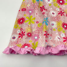Load image into Gallery viewer, Girls floral, cotton casual summer dress, armpit to armpit: 25cm, FUC, size 0-1, L: 40cm