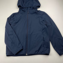Load image into Gallery viewer, Unisex Uniqlo, navy lightweight zip hoodie sweater, EUC, size 5-6,  
