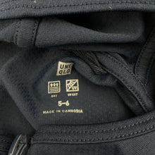 Load image into Gallery viewer, Unisex Uniqlo, navy lightweight zip hoodie sweater, EUC, size 5-6,  