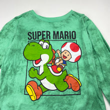 Load image into Gallery viewer, Boys Nintendo, SUPER MARIO cotton long sleeve tee / top, GUC, size 5,  