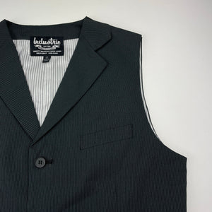 Boys Industrie, pin stripe suit/formal waistcoat / vest, EUC, size 12,  