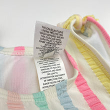 Load image into Gallery viewer, Girls Target, striped swim one-piece, GUC, size 3,  