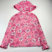 Load image into Gallery viewer, Girls Anko, long sleeve rashie / swim top + matching hat, GUC, size 5,  