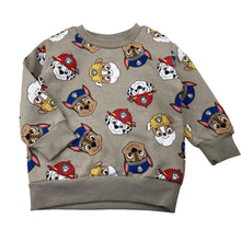 Load image into Gallery viewer, Boys Nickelodeon, Paw Patrol fleece lined sweater / jumper, EUC, size 2,  