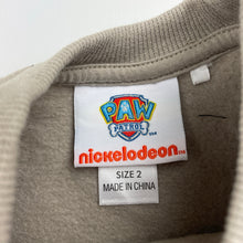 Load image into Gallery viewer, Boys Nickelodeon, Paw Patrol fleece lined sweater / jumper, EUC, size 2,  