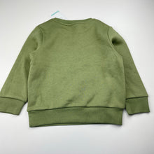 Load image into Gallery viewer, Boys Brilliant Basics, fleece lined sweater / jumper, dinosaur, NEW, size 3,  