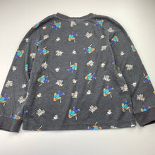 Load image into Gallery viewer, Boys Minecraft, long sleeve pyjama top, wash fade, FUC, size 6,  