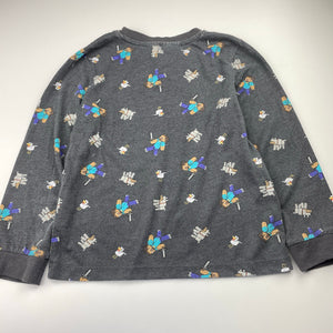Boys Minecraft, long sleeve pyjama top, wash fade, FUC, size 6,  