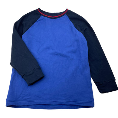 Boys Uniqlo, soft feel stretchy long sleeve pyjama top, EUC, size 6,  