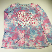 Load image into Gallery viewer, Girls Tilii, cotton pyjama top &amp; fleece lined bottoms, EUC, size 14,  