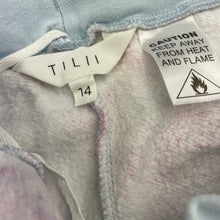 Load image into Gallery viewer, Girls Tilii, cotton pyjama top &amp; fleece lined bottoms, EUC, size 14,  