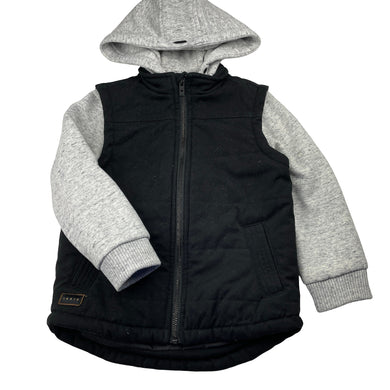 Boys Indie, wadded hooded jacket / coat, GUC, size 3,  