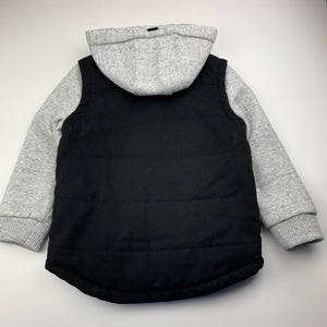 Boys Indie, wadded hooded jacket / coat, GUC, size 3,  