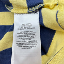 Load image into Gallery viewer, Boys Polo Ralph Lauren, striped cotton tee / top, wash fade &amp; small marks, FUC, size 6,  